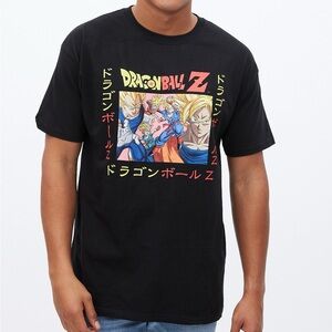 Dragon Ball Z Super Saiyan Graphic T-Shirt Mens Size Medium